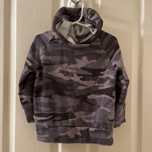 Childhoods Clothing Trademark Raglan Hoodie Black Camo Size 3T